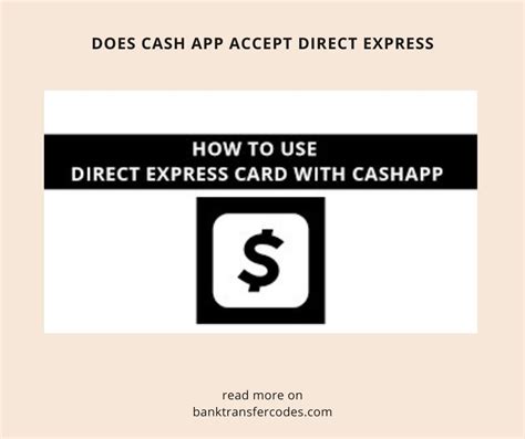 Does Cash App Accept Direct Express